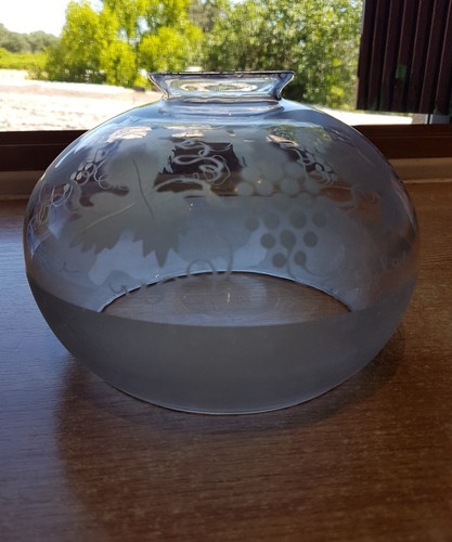 Globe ancien verre - globe,