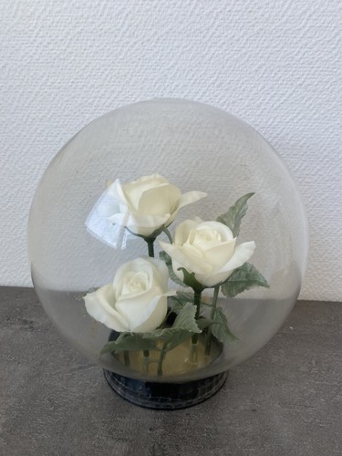 Ancien globe mariee roses - globe,