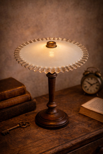Ancien abat jour globe de - abat-jour, /
