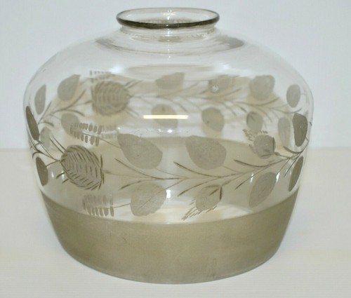 Ancien globe lampe cristal - -ancien,