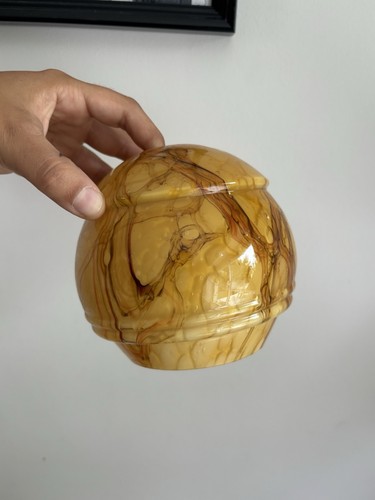 Ancien verre lampe globe - ancien, de